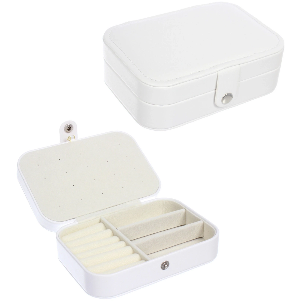 Шкатулка для украшений «ПАЛУМНА», цвет белый, 16*11*5см см