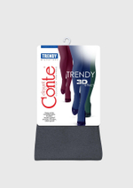 CONTE TRENDY MELANGE 60 Lycra® Плотные женские меланжевые колготки
