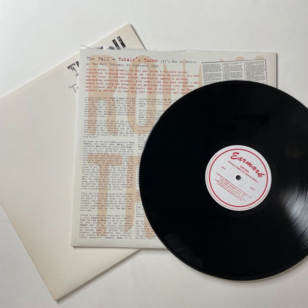 Винтажная виниловая пластинка LP The Fall Totale's Turns (It's Now Or Never) (Italy 2004)
