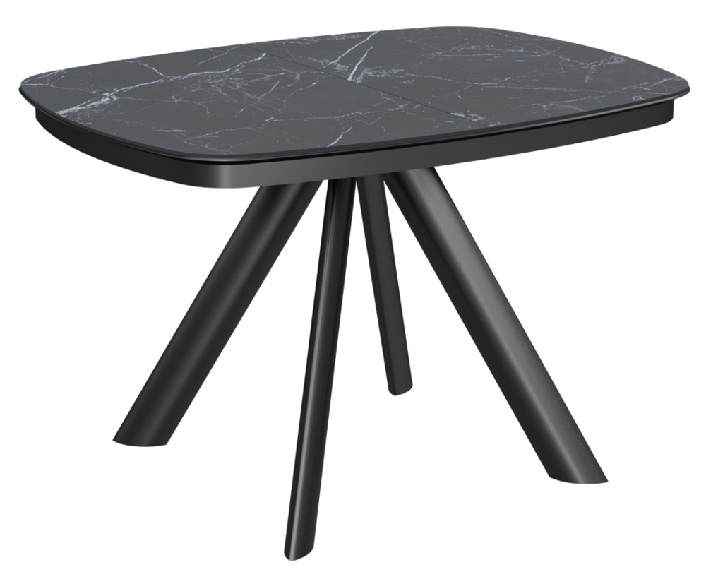 Сохо-С (Кубика) Стол обеденный 1000/1200мм (+320мм) 110Е (керамика)