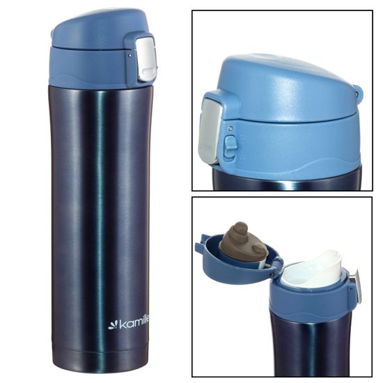 Термокружка 450 мл. из нержавеющей стали Kamille KM-2088