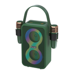 Беспроводная портативная колонка с двумя микрофонами BukaTech Nika