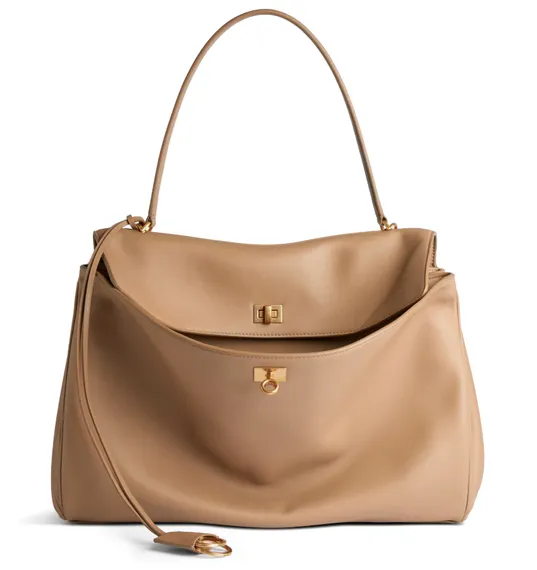 BALENCIAGA RODEO HANDBAG Бежевый