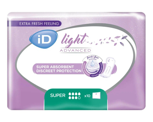 Прокладки урологические ID Light Advanced Super №10