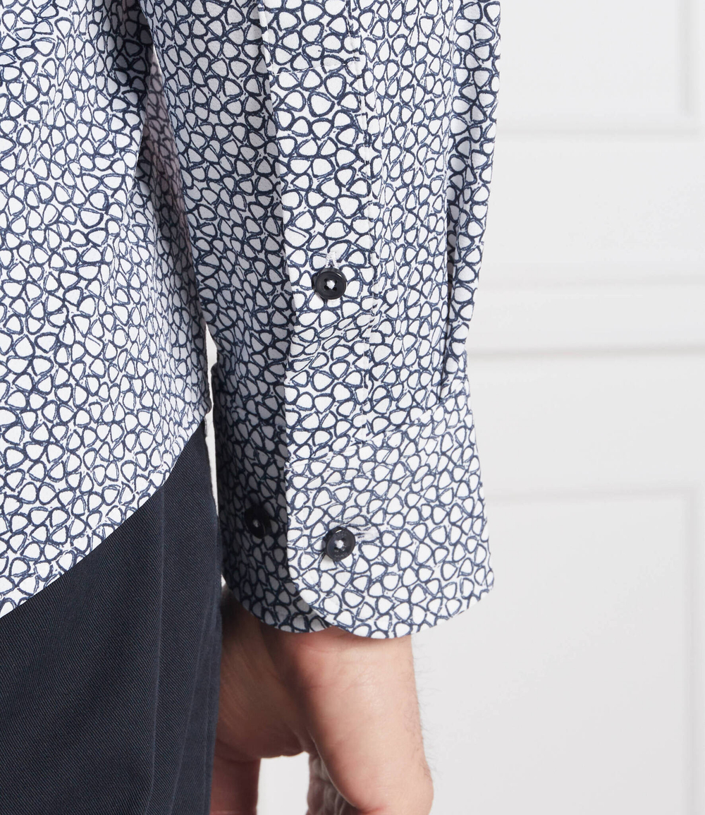 рубашка p-hank-kent-c1-222 BOSS BLACK - темно-синий(50484542)