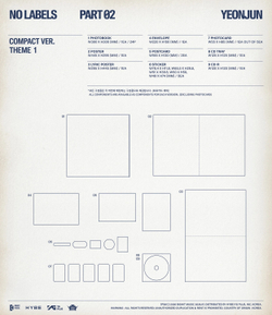 Альбом YEONJUN - NO LABELS: PART 02 [Compact Ver.]