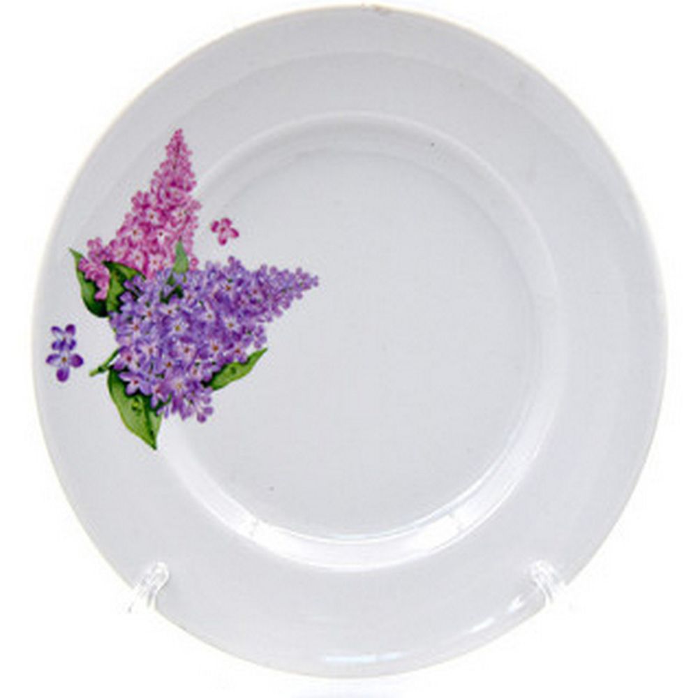 Тарелка мелкая "СИРЕНЬ (Идиллия)" 17 см, Беларусь.