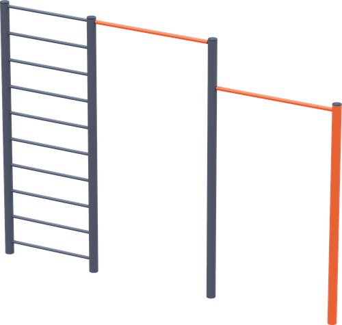 Турники со шведской стенкой С.06-020