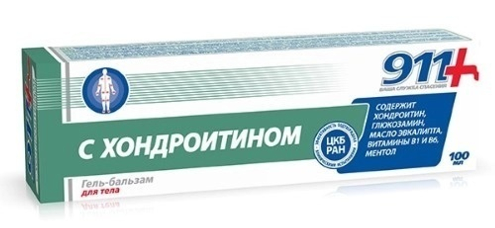 Гель-бальзам для суставов «Хондроитин» 100мл