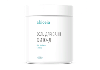 Соль для ванн с пеной Абицея Фито-Д (диаб.)