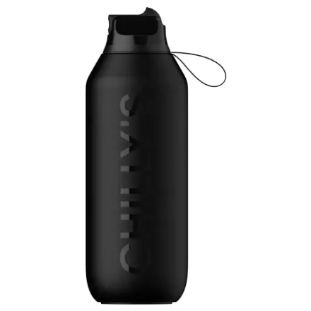 Chilly's Bottles - Спортивная бутылка Series 2 Sport 500мл черная / артикул   B500S2SPABLK  / GTIN 739406094619