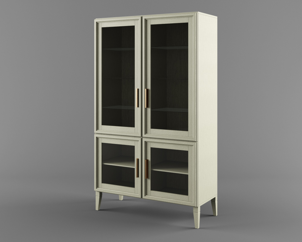 Шкаф-витрина Charlie D-4