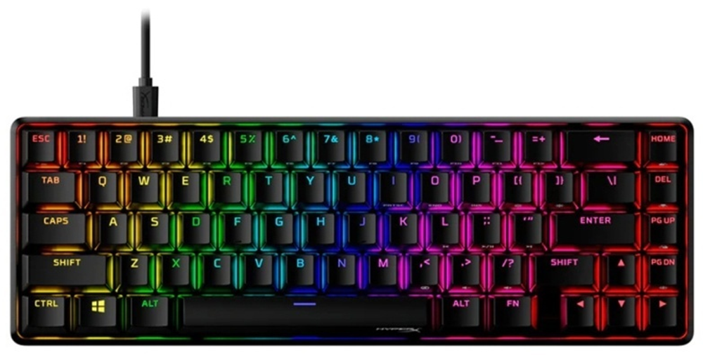 Клавиатура HyperX Alloy Origins 65 4P5D6AX черный