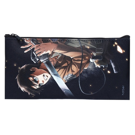 Пенал конверт на молнии Hatber Атака Титанов NPk-18282