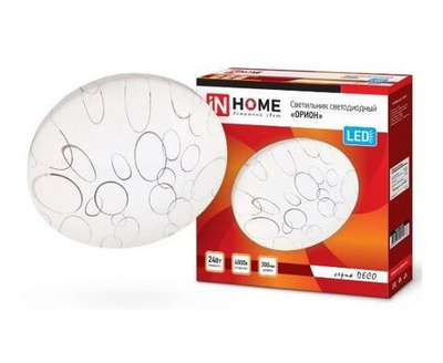 ASD/InHome светильник светодиодный декоративный 24W(1560lm) 4000K 4K 300x55 IP40 DECO НОЧНОЕ НЕБО