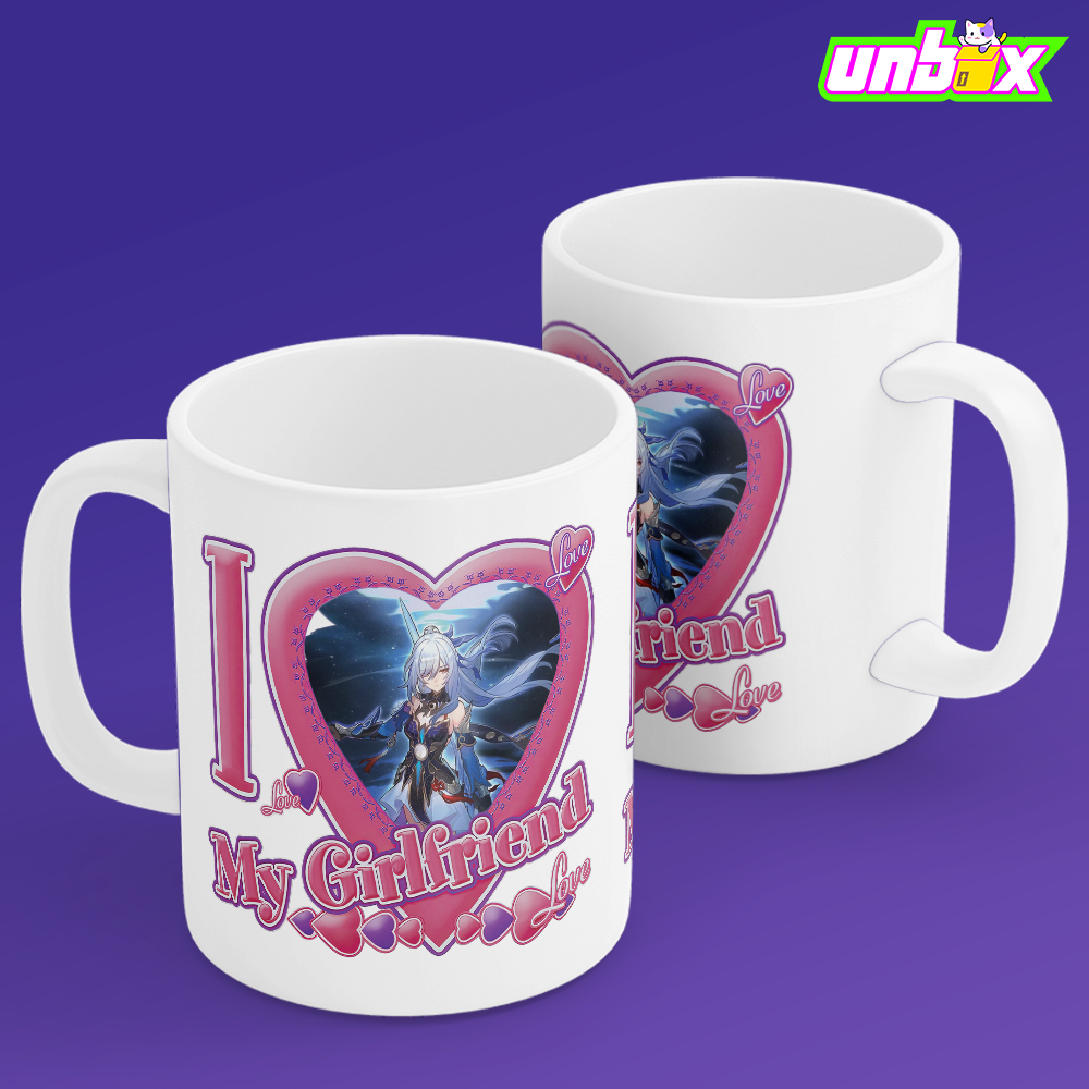 Кружка Я люблю Цзинлю I love Jingliu Honkai