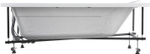 Акриловая ванна Aquanet West NEW 170x70 (с каркасом)