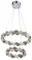 7278-6+4 CHROME+FINISH+CLEAR/SMOKY CRISTALL (1) Люстра NW