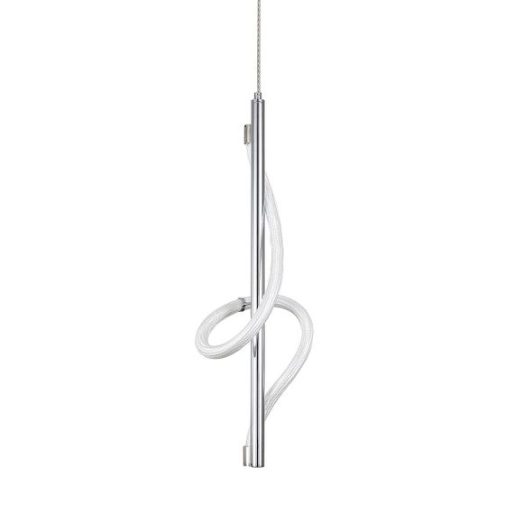 Подвесной светодиодный светильник Indigo Intreccio 14025/1P Chrome V000145L