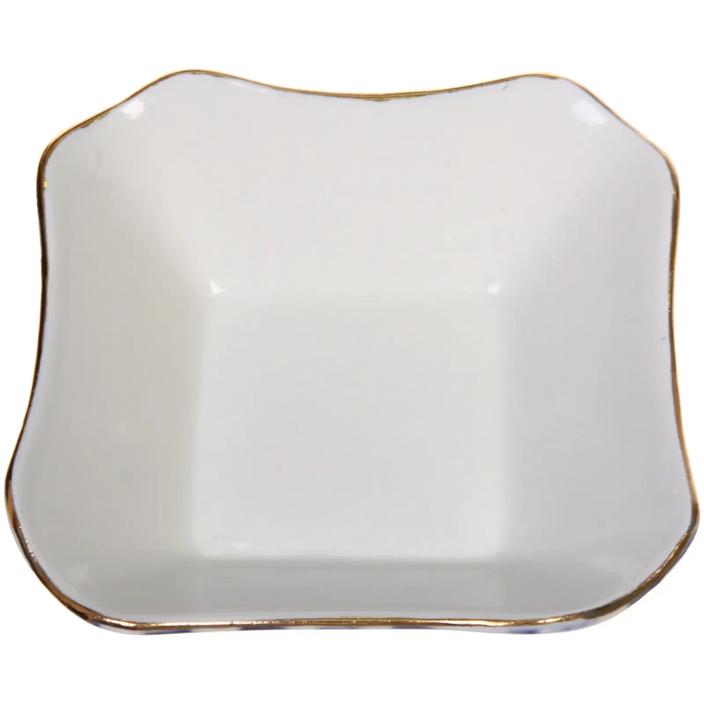 Салатница большая «Пахта» с позолотой