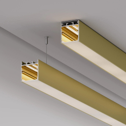 Профиль SL-LINE-3638-LW-2000 ANOD GOLD (Arlight, Алюминий) 039981