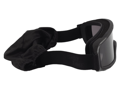 Маска стрелковая ShotTime Puma, защитная, чёрная, комплект с 3 линзами