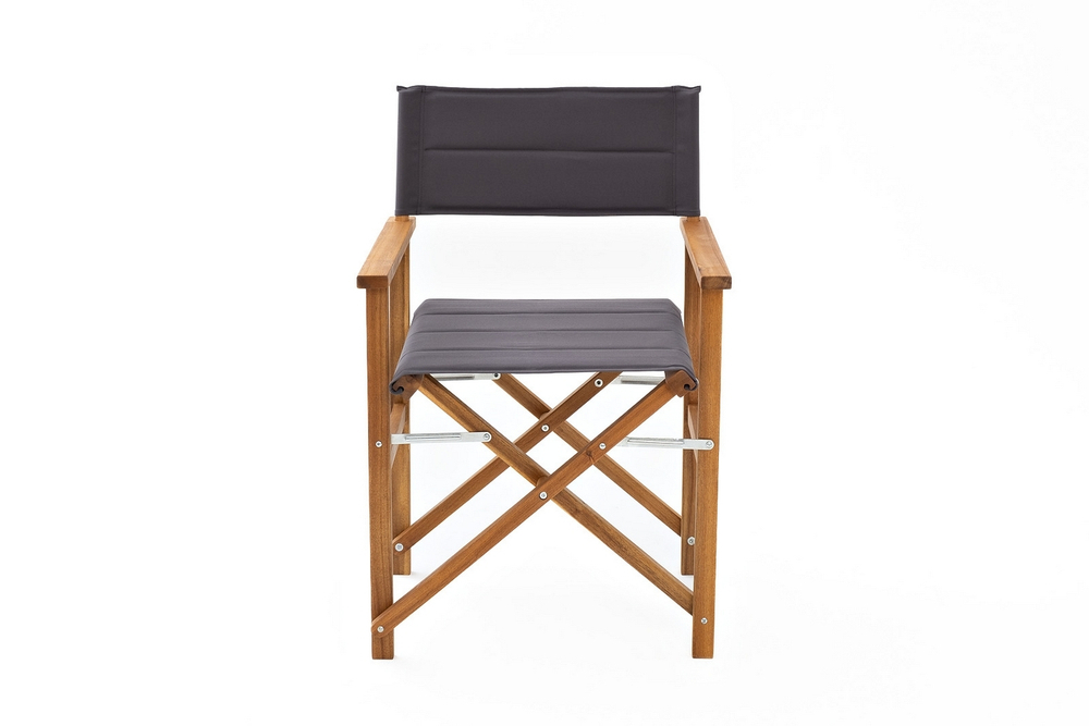 Стул из акации DIRECTOR темно-серый