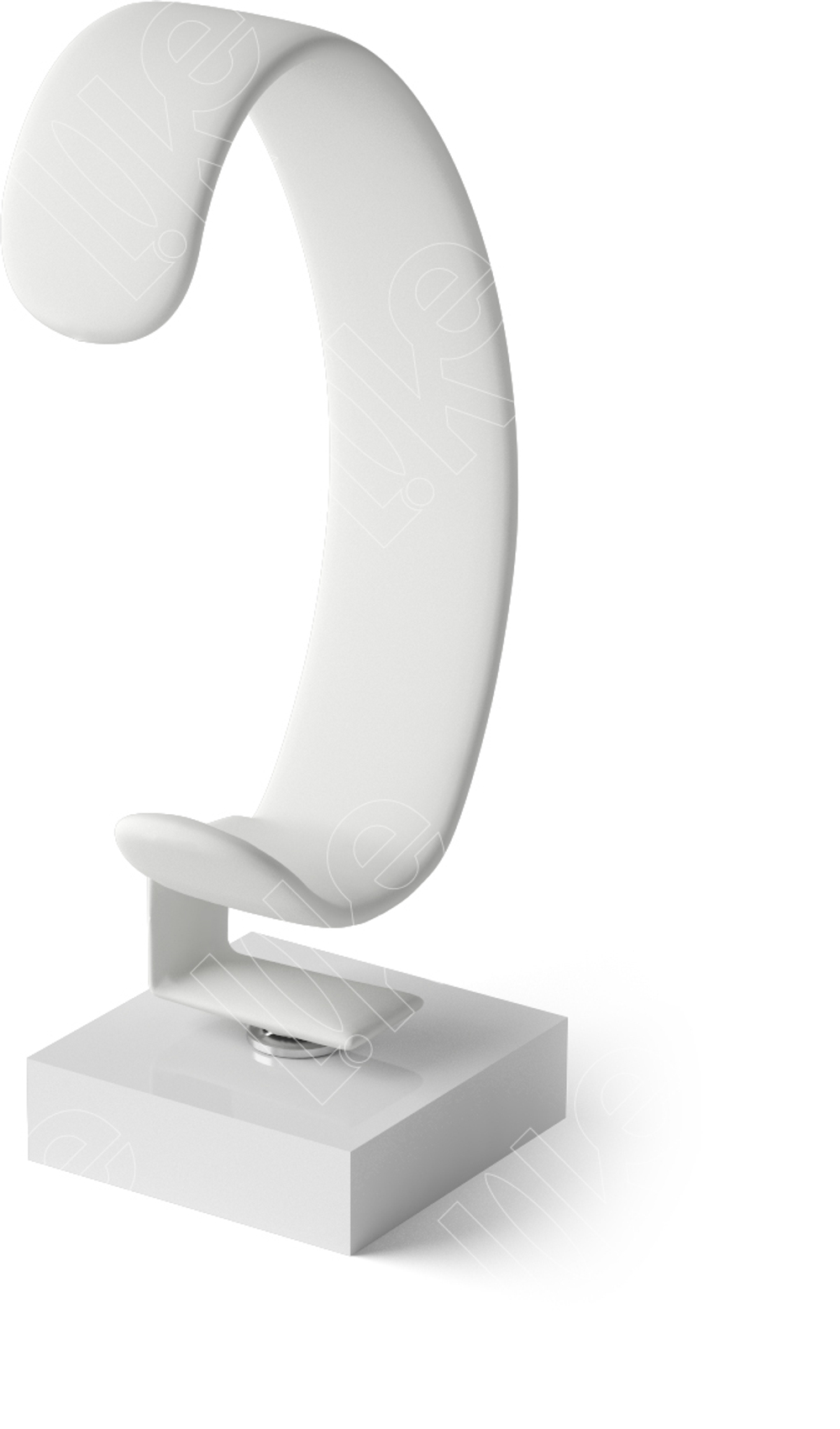 Подставка акриловая для часов/кубик/скоба 20 мм.