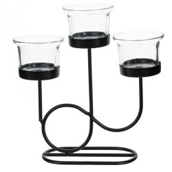 GAEM Подсвечник, L18 W6 H19 см