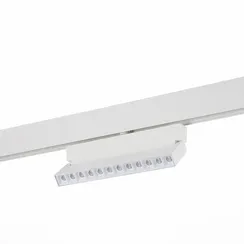 ST362.536.12 Магнитный трековый светильник белый LED 1*12W 3000K 1 009Lm Ra>80 36° IP20 L219xW22xH13 СКАЙЛАЙН 48V