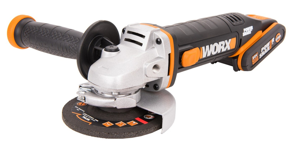 Угловая шлифмашина аккумуляторная WORX WX800