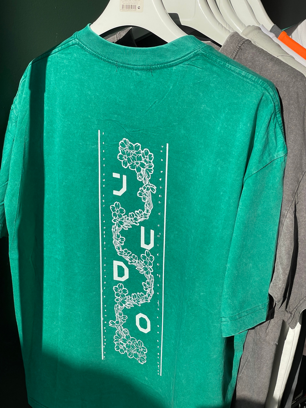 Футболка JUDO с принтом на спине