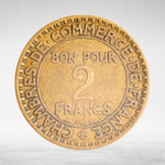 France, 2 Francs 1921 - Chambers of Commerce, VF
