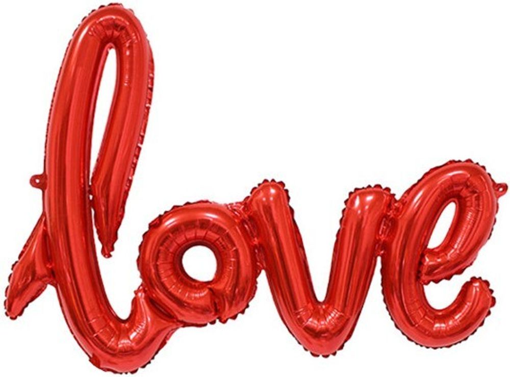 Фигура Надпись &quot;Love&quot;, Красный 41&quot; Fl