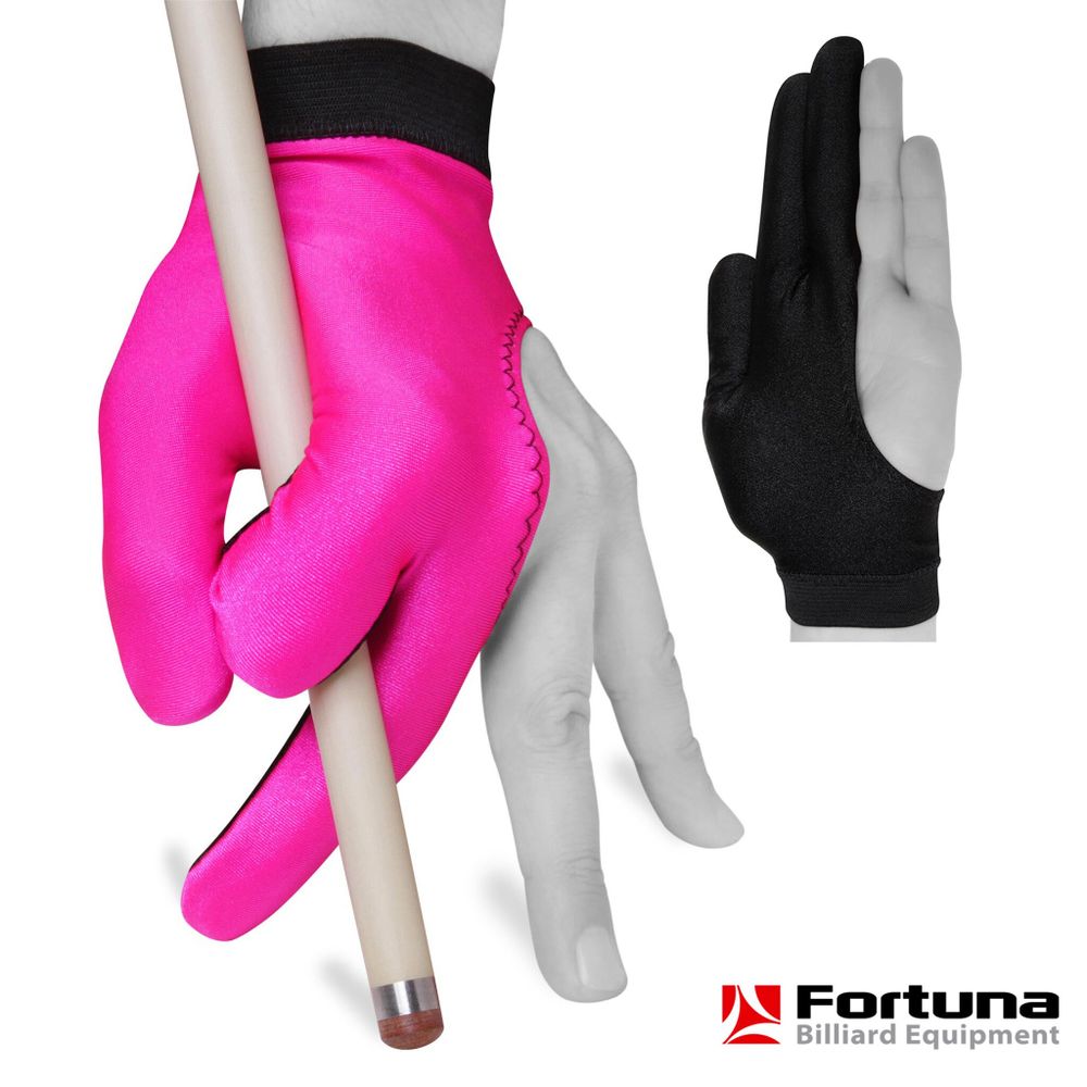 Перчатка Fortuna Classic розовая/черная левая XL