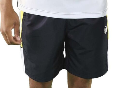 Мужские теннисные шорты Sergio Tacchini Equilatero PL Short - navy/yellow