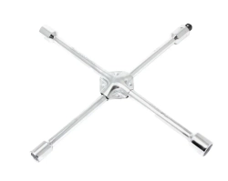 Ключ балонный крестовой 17-19-21''-22 с адаптером 1/2'' FORCEKRAFT FK-681B400
