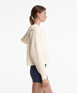 Oysho Толстовка мягкая на ощупь с перекрещивающимися шнурками и модалом, бежевый