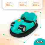 Аттракционная бамперная машинка «Формула» с дистанционным управлением и музыкой