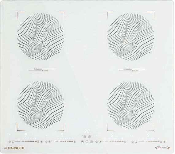 Индукционная варочная панель MAUNFELD CVI594SB2WHF Inverter