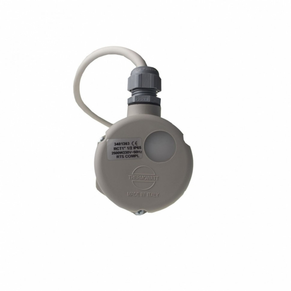 Комплект ТЭН 2,5 кВт (2500 Вт) RCT для Nibe, Baxi, Termica резьбовой G1 1/2" + стержневой термостат + индикаторная лампа + крышка + сетевой шнур, 3401363