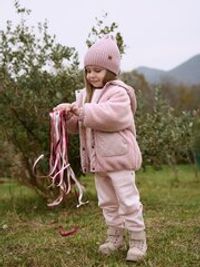 Куртка меховая "Пудра" 0+