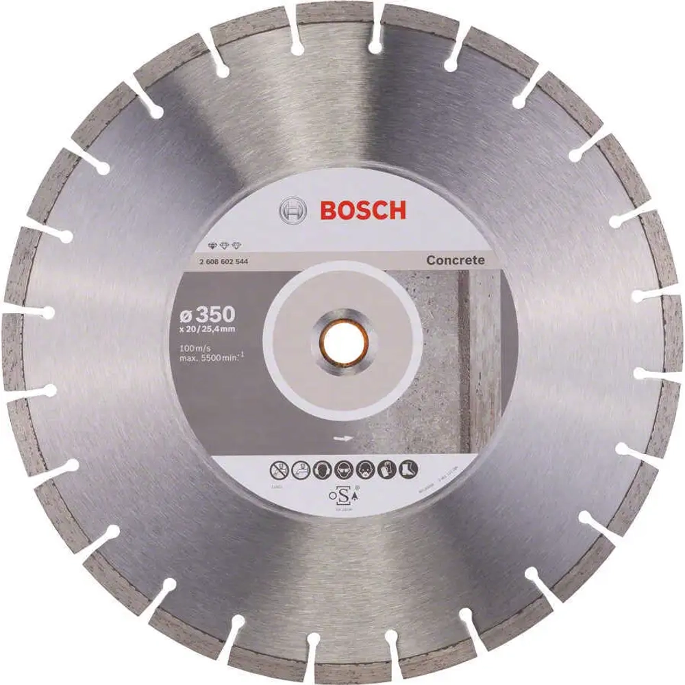 Алмазный отрезной круг Standard for Concrete 350-20/25,4 BOSCH 2608602544