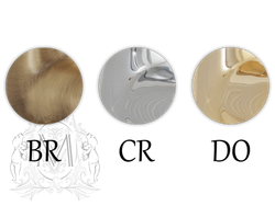 Смеситель на борт ванны 5 отв. Cristalia Swarovski 18586 хром