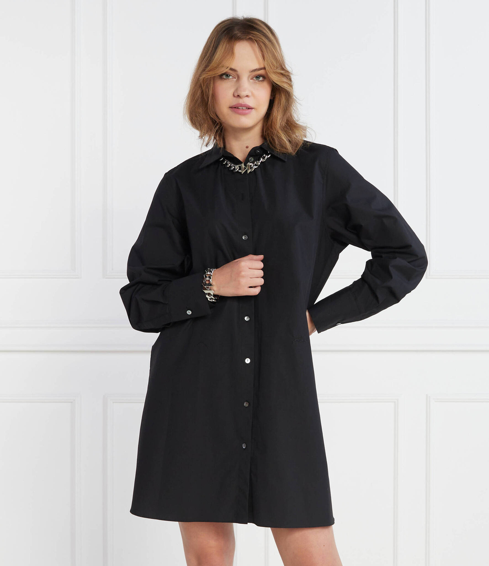 Платье signature tunic Karl Lagerfeld - черный(235W1602)