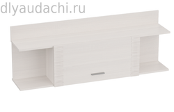 Полка закрытая "Элана" Бодега белая