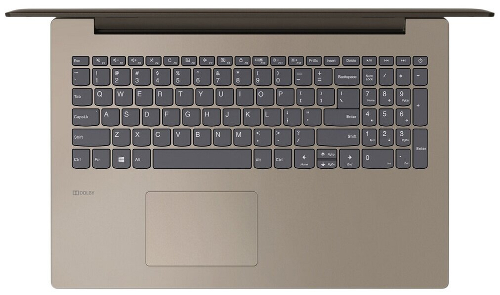 Ноутбук Lenovo 330-15ARR. CPU: AMD Ryzen 5 2500U 2 ГГц, RAM: 8 ГБ, HDD: 1000 ГБ, SSD: 128 ГБ, GPU: AMD Radeon 540 2ГБ, OS: Windows 11 Домашняя, Цвет: Коричневый, Состояние: A1