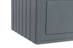 Тумба с раковиной LA FENICE Cubo Grigio 90 серая/ручка белая