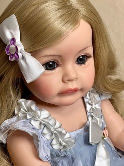 Кукла Реборн виниловая 55см в пакете (FA-028)