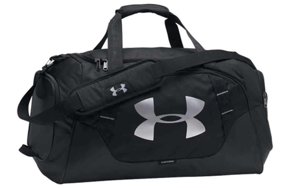 Under Armour Polyester Gym Bag Camping Bag Travel Bag Men"s Black